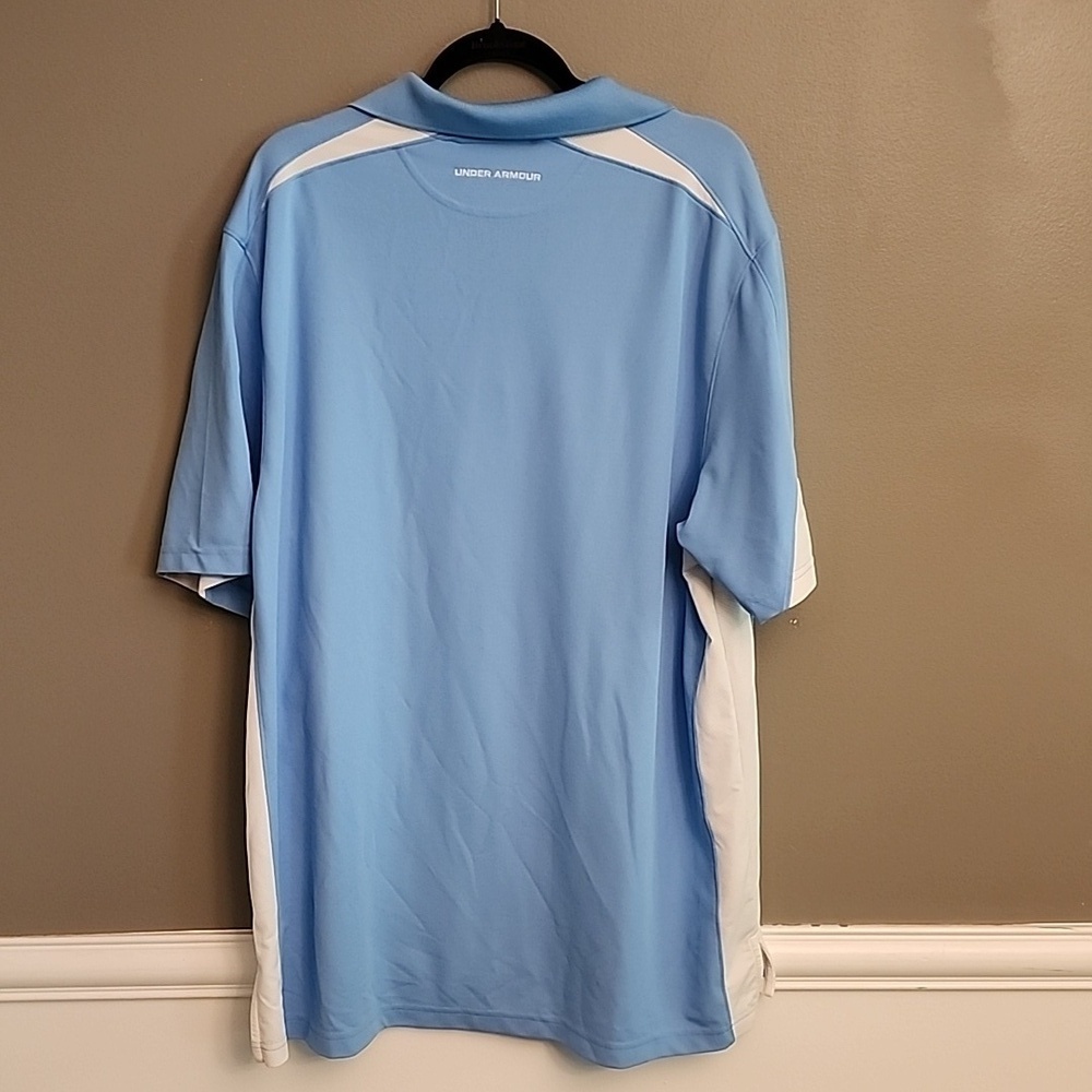 Under Armour Men's Blue Polo Shirt - Picture 4 of 11